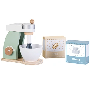 kids wooden toy kitchen pretend mixer toy set, children's preschool education wooden kitchen Blender toys
